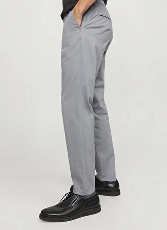 Jack & Jones Düşük Bel Slim Fit Gri Erkek Chino Pantolon JPSTMARCO JJBOWIE NOOS