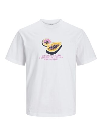 Jack&Jones Jortampa Aop Branding Tee Erkek T-shirt
