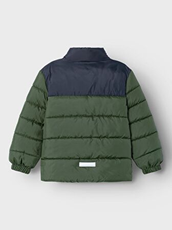 Name It Dik Yaka Yeşil Erkek Çocuk Mont 13228720