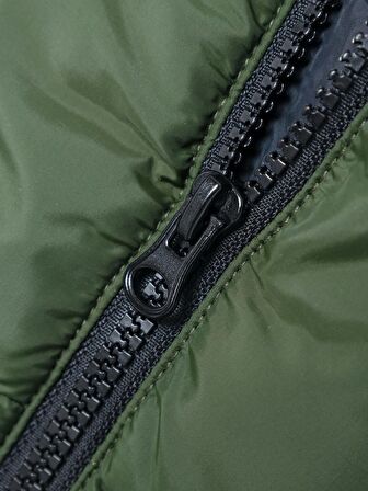 Name It Dik Yaka Yeşil Erkek Çocuk Yelek 13228724