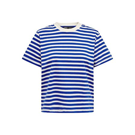 Only Onllivina Stripe Tee Jrs Noos Kadın T-shirt