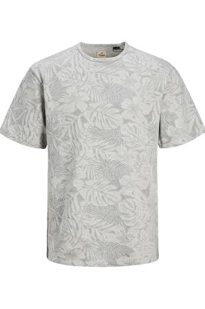 JACK&JONES JPRBLUNAEL SS TEE12253564 GRİ MELANJ