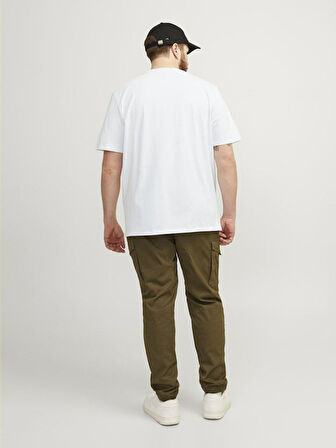 Jack Jones Peulos Büyük Beden Erkek Tişört 12253778