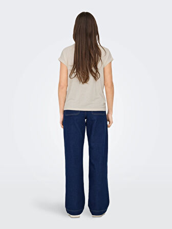 Only Onlclaudia S/S Glitter Top Noos Kadın T-shirt 15318422