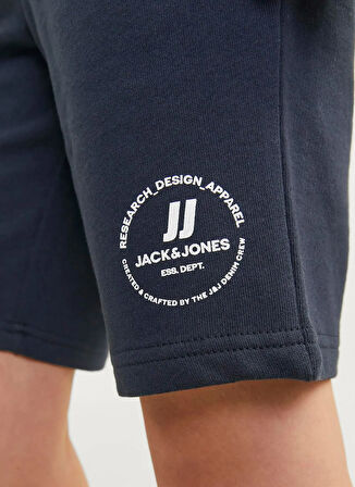 Jack & Jones Lastikli Bel Normal Lacivert Erkek Çocuk Şort 12249966