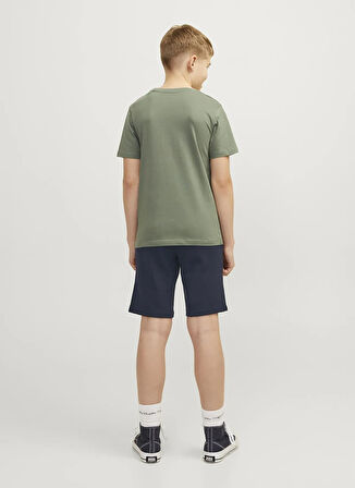 Jack & Jones Lastikli Bel Normal Lacivert Erkek Çocuk Şort 12249966