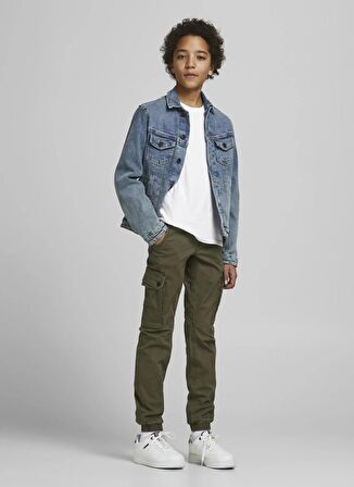Jack & Jones Düz Somon Erkek T-Shirt JJEORGANIC BASIC TEE SS O-NECK NOOS
