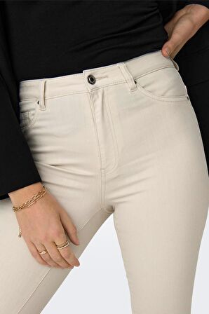 ONLY ONLROSE HW SKINNY DNM GUA019 NOOS15309783 EKRU