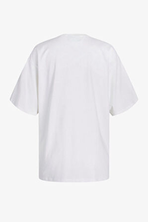 JJXX Jxkora Loose Kadın Beyaz T-Shirt 12254345-Brightwhite