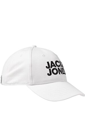 JACK&JONES JACGALL BASEBALL CAP NOOS 12254296 BEYAZ