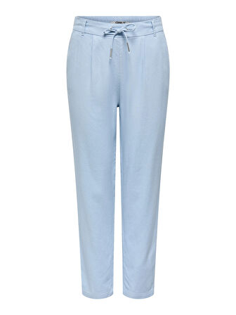 Only Onlcaro-Poptrash Easy Linen Kadın Pantolon 15278710