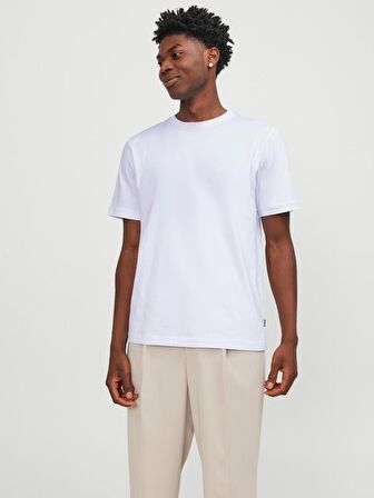 Jack & Jones Erkek Rahat Kesim Basic T-shirt - 12254412