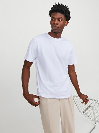 Jack & Jones Erkek Rahat Kesim Basic T-shirt - 12254412