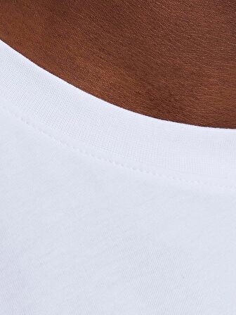 Jack & Jones Erkek Rahat Kesim Basic T-shirt - 12254412