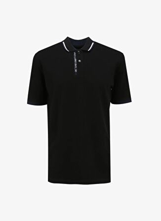 Jack & Jones Siyah Erkek Polo T-Shirt JJSTEEL POLO SS