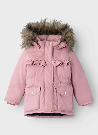 Name İt Lila Kız Çocuk Parka 13227830