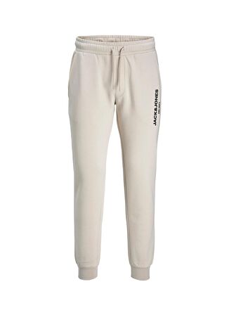 Jack & Jones Regular Fit Krem Erkek Eşofman Altı JPSTGORDON JJGALE SWEAT PANTS NAF