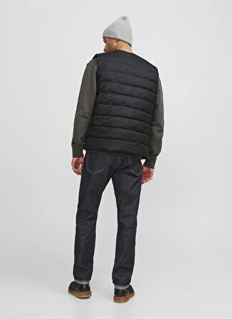 Jack & Jones Siyah Erkek Yelek RDDURBAN VEST