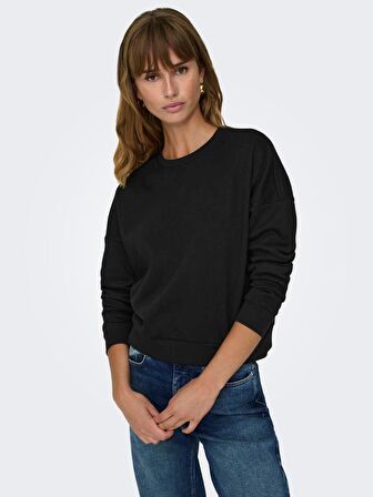Only Onlfave L/S O-Neck Swt Kadın Sweatshirt