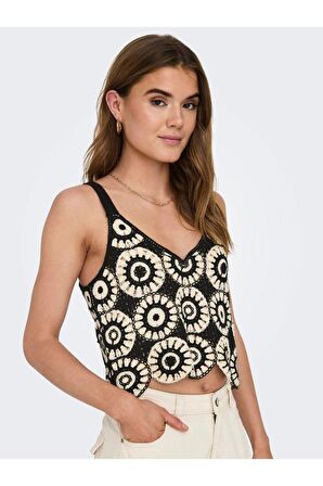 Only Kadın Regular Fit Askılı Örgü Bluz 15289731