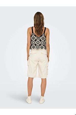 Only Kadın Regular Fit Askılı Örgü Bluz 15289731