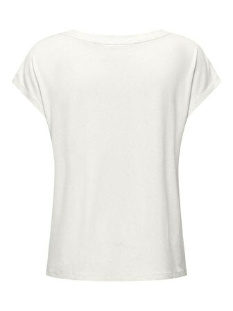 Only Rılla V Yaka Regular Fit Kadın Tişört 15315776