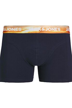 JACK&JONES JACLUCA SOLID TRUNKS 3 PACK  12255810 LACİVERT