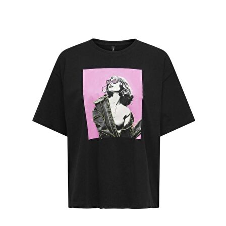 Only Onlhalıa S/S Sunglasses Top Box Jrs Kadın T-shirt