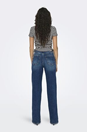 ONLY ONLWENDY S/S RUCHING TOP JRS 15284982 SİYAH