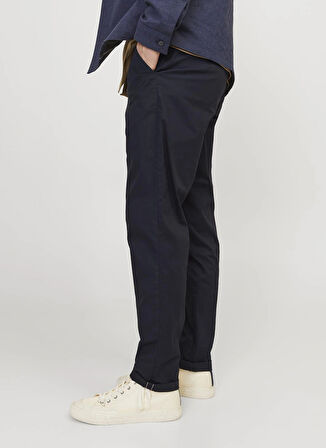 Jack & Jones Normal Bel Normal Paça Lacivert Erkek Pantolon JPSTACE JJSUMMER CHINO1