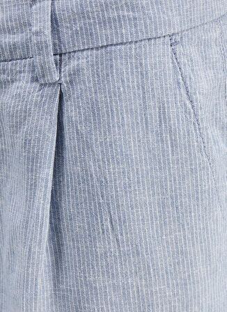 Jack & Jones Tapered Fit Lacivert Erkek Şort JPSTACE JJCAIRO LINEN BLEND SHORT