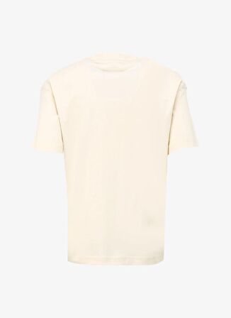 Jack & Jones Yuvarlak Yaka Krem Erkek T-Shirt JOREASTER ACTIVITY TEE SS CREW NECK