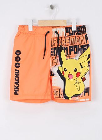 Name İt Turuncu Erkek Şort Mayo NKMMAKHI POKEMON SWIMSHORTS NOOS BF