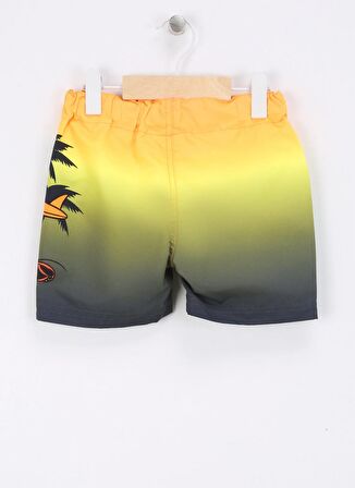 Name İt Turuncu Erkek Şort Mayo NMMMACK MICKEY LONG SWIMSHORTS WDI