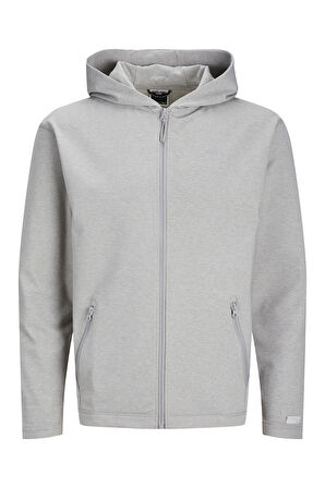 Jack & Jones 12253764 Erkek  Gri Sweatshirt