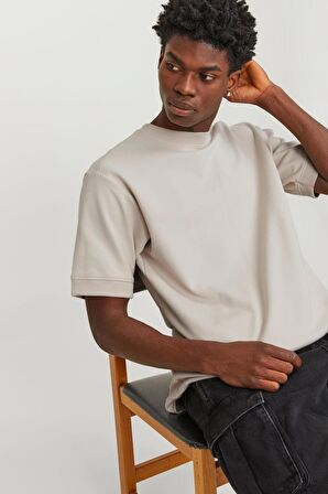 Jack & Jones 12253379 Jcodeco Sweat Ss Crew Neck Ss Erkek Sweatshirt