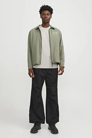 JACK&JONES JCOWOVEN POCKET TEE SS CREW NECK 12253457 TAŞ
