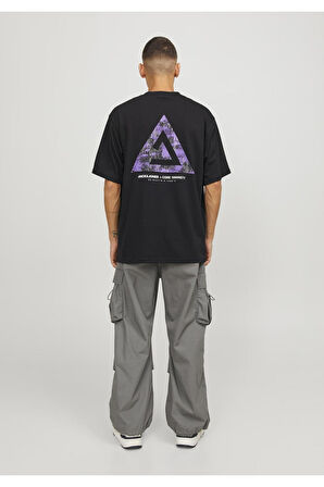 Sirt ve Gögüs Baskili Tisört - Triangle