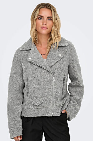 Only Kadın Dik Yaka Kürk Ceket - 15322441