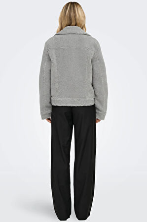 Only Kadın Dik Yaka Kürk Ceket - 15322441