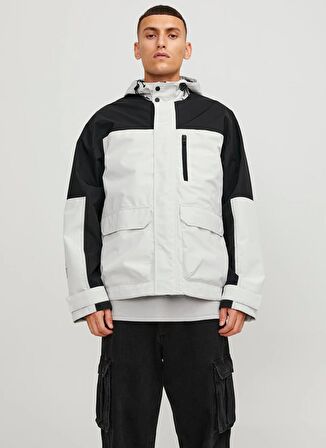 Jack & Jones Beyaz Erkek Mont JCOHIKE LIGHT JACKET