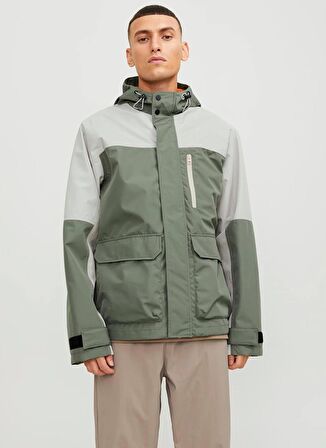 Jack & Jones Haki Erkek Mont JCOHIKE LIGHT JACKET