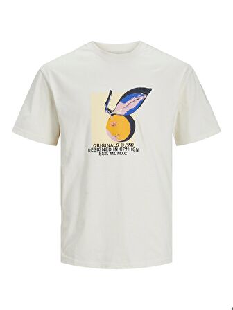 Jack&Jones Jortampa Aop Branding Tee Erkek T-shirt