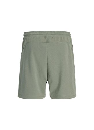 Jack & Jones Dar Haki Erkek Sweat Şort JPSTGORDON JJCLOUD SWEAT SHORTS SN
