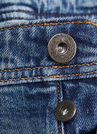 Jack & Jones Düşük Bel Slim Fit Erkek Denim Pantolon JJIGLENN JJCOLE AM 271 NOOS