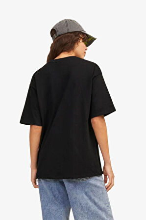 JJXX Jxkora Loose Kadın Siyah T-Shirt 12254345-Black