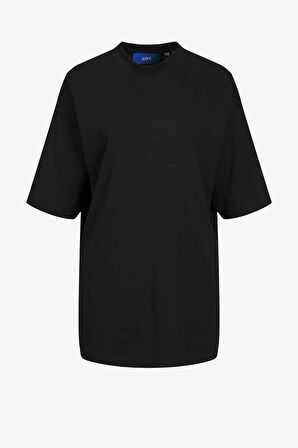 JJXX Jxvalerıa Oversize Kadın Siyah T-Shirt 12252007-Black