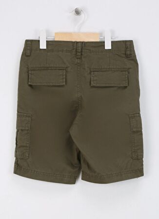 Jack & Jones Normal Bel Normal Haki Erkek Şort JPSTCOLE JJCAMPAIGN SHORT JNR