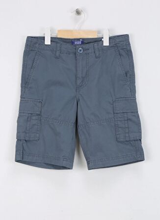 Jack & Jones Normal Bel Normal Mavi Erkek Şort JPSTCOLE JJCAMPAIGN SHORT JNR