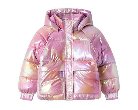 Name it kids Nkfmalan Puffer Çocuk Günlük Mont 13231168-MOONLITE-MAUVE Pembe